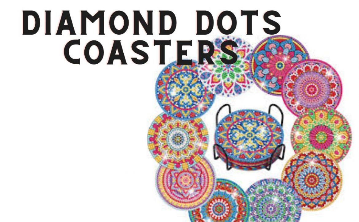 diamond dots coaster