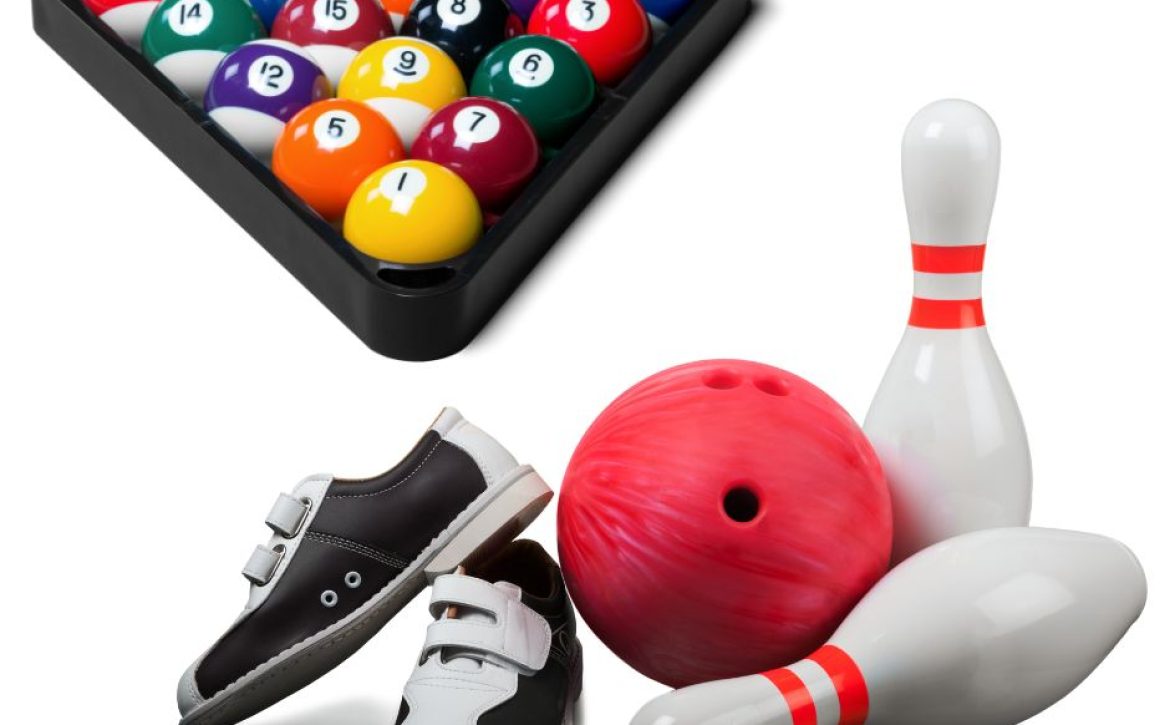billiards and bowling