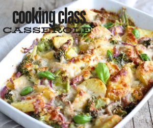 cooking potato chicken casserole