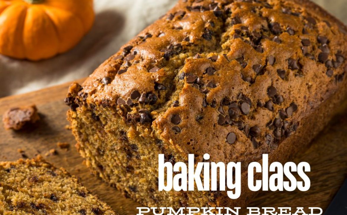 baking pumpkin bread