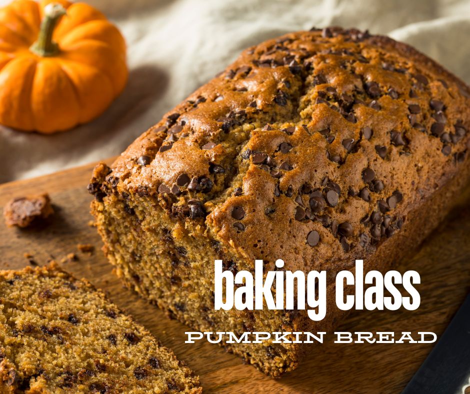 baking pumpkin bread