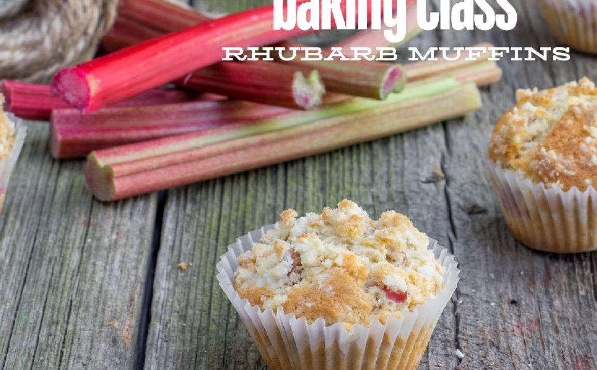 rhubarb muffins