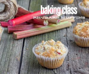 rhubarb muffins