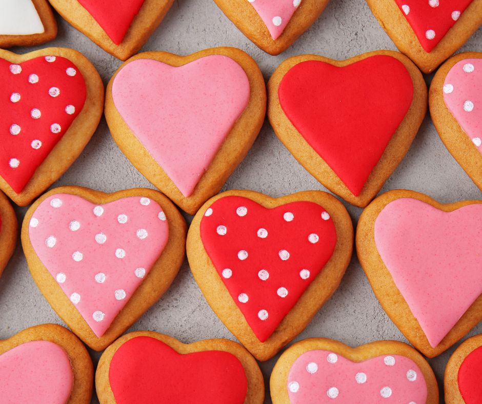 valentine cookies